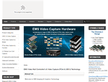 Tablet Screenshot of ems-imaging.com